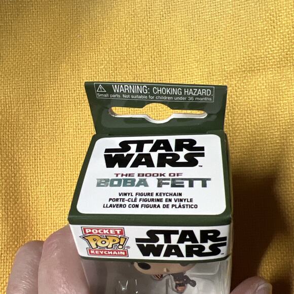 NEW Funko Pocket POP! Keychain Star Wars Fennec Shand The Book of Boba Fett NIB - Picture 6 of 7